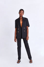 abacost short sleeved blazer - Asantii