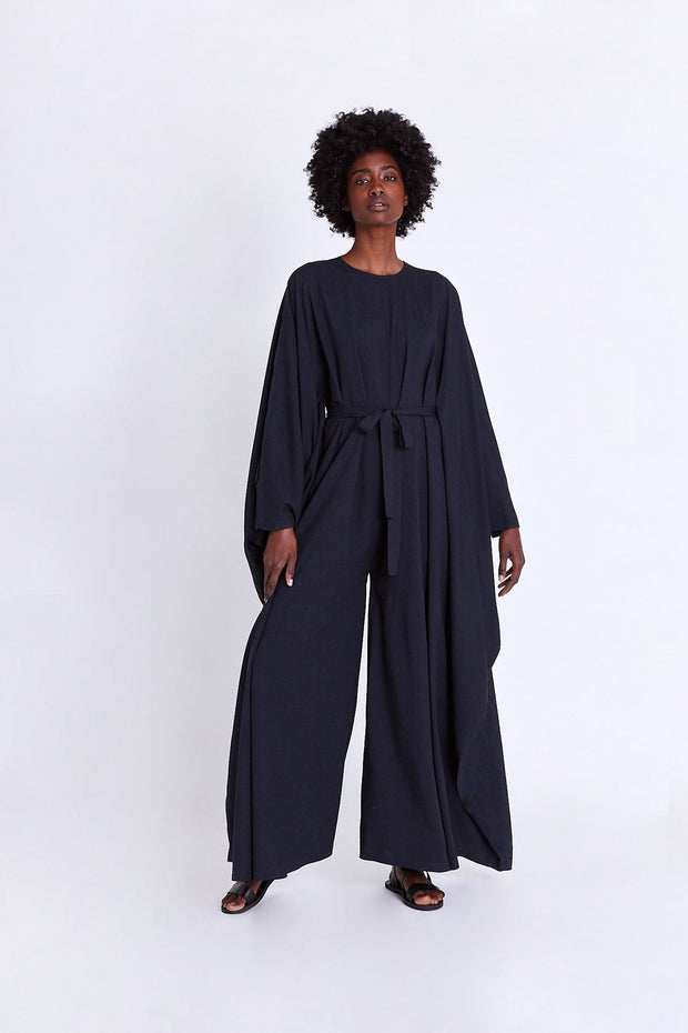 belted jumpsuit kaftan - Asantii