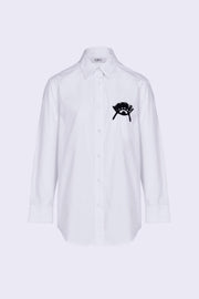 boyfriend shirt - abode santann embroidery - Asantii