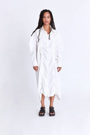 drawstring shirt dress - Asantii