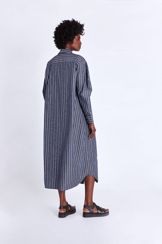 drawstring shirt dress - Asantii