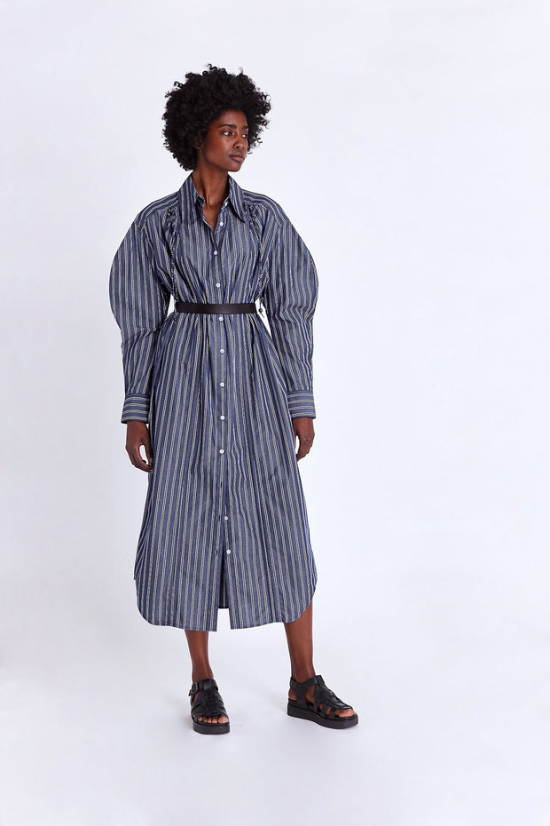 Drawstring shirt dress online