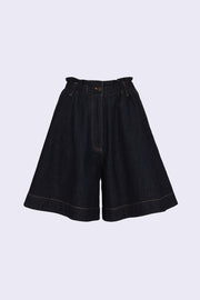 elasticated wide leg shorts - Asantii