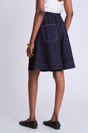 elasticated wide leg shorts - Asantii