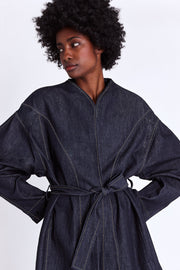 oversized wrap coat - Asantii