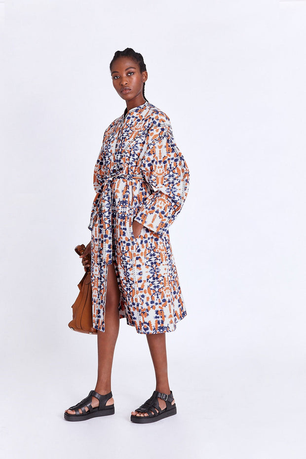 oversized wrap coat - Asantii