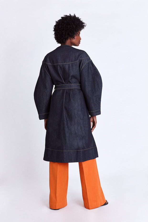 oversized wrap coat - Asantii