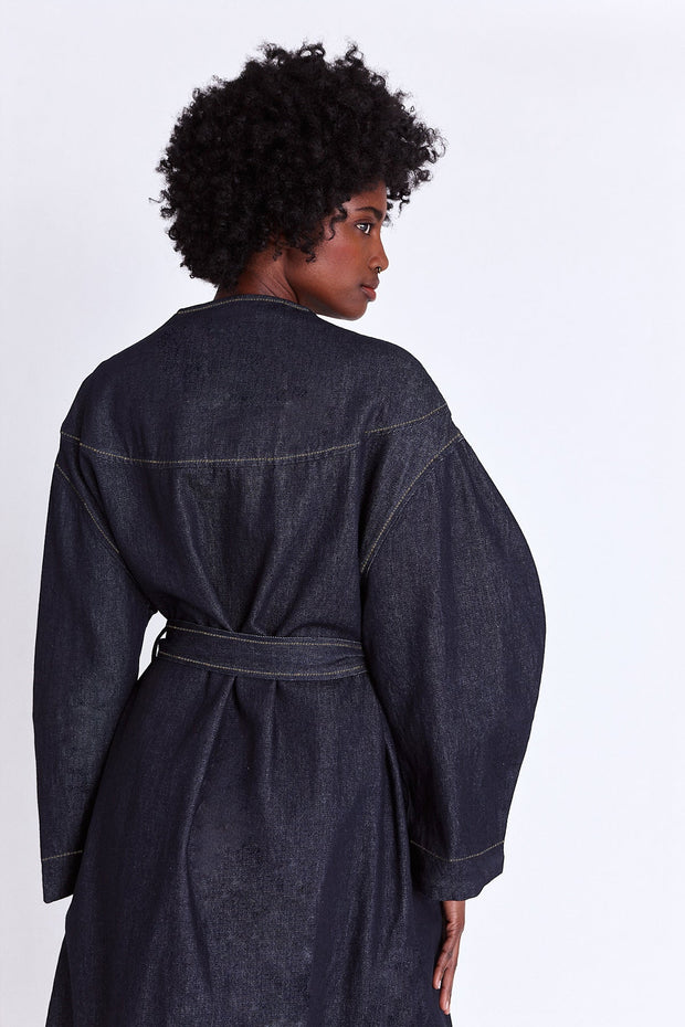 oversized wrap coat - Asantii