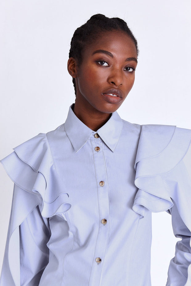 ruffle shirt - Asantii