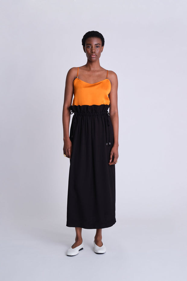 Twist Strap Cami - Apricot - Asantii