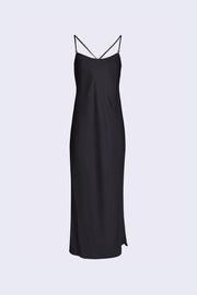 Twist Strap Cami Dress - Black - Asantii